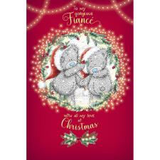 Gorgeous Fiancé Me to You Bear Christmas Card Image Preview